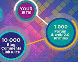 SEO pyramída 1000 domén s dobrým profilom a 10000 blogových komentárov