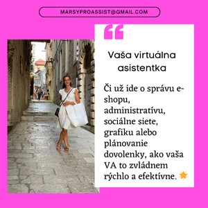 Budem vašou virtuálnou asistentkou