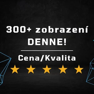 Reklama pre 300+ ľudí denne s najlepším pomerom ceny a kvality