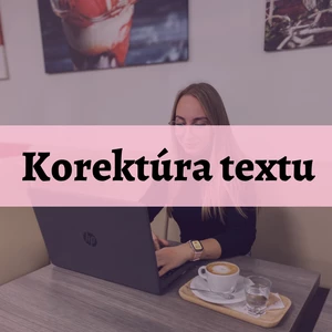 Ja spravím korektúru slovenského textu