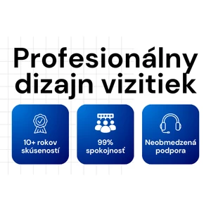 Vytvorím profesionálny návrh vizitky – moderná vizitka na mieru