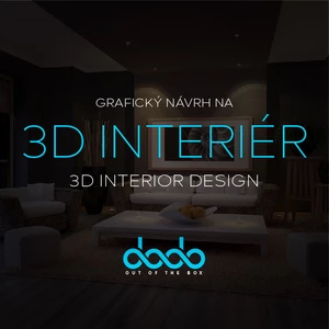já udělám návrh 3d interiéru pokoje, místnosti do 40m2