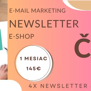 NEWSLETTER  NA MIERU plus MESIAC e-mail marketing