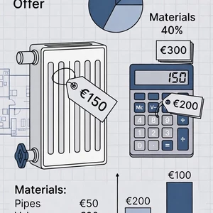 Spravím cenovú ponuku na vodu kúrenie