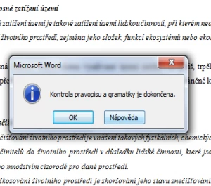Kompletní korektura 1 normostrany jakéhokoliv textu