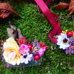 Ja spravím Voňavý hrebienok a náramok pre družičku " Jesenná láska "