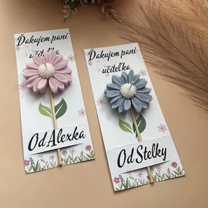 Sójová sviečka pre pani učiteľku