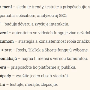  Napíšem článok alebo text na mieru
