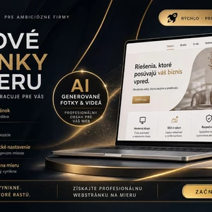 Kompletný web vrátane SEO a podpory 