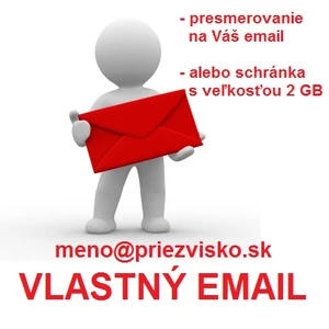 Ja spravím email v tvare priezviska - meno@priezvisko.sk na 1 rok