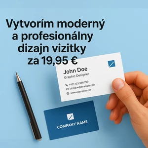 Vytvorím moderný a profesionálny dizajn vizitky