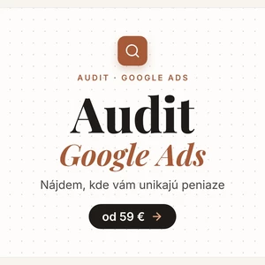 Audit Google Ads účtu – nájdem kde vám unikajú peniaze z rozpočtu