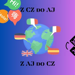 Překlad textu z AJ do CZ a opačně