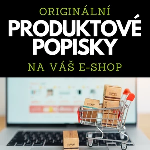 Produktové texty na e-shop včetně SEO