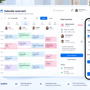 Vytvorím rezervačný systém pre služby s kalendárom a online platbami