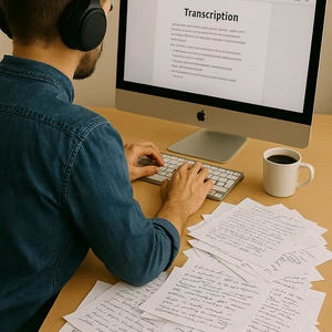 Přepis ručně psaného textu