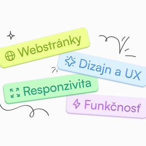 Moderný UI/UX dizajn webu