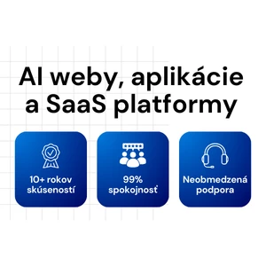 Vytvorím AI web AI aplikáciu AI SaaS platformu alebo inteligentného asistenta