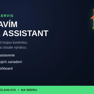 Nastavím Home Assistant - domácu automatizáciu