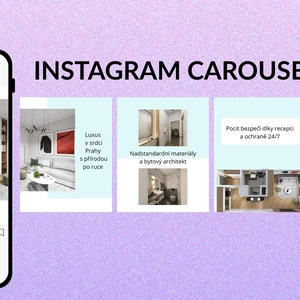 IG Carousel - Tvorba obsahu na sociální sítě