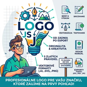 Profesionálne logo pre vašu značku