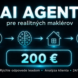Vytvorím AI agenta pre realitných maklérov – rýchle odpovede leadom 24/7