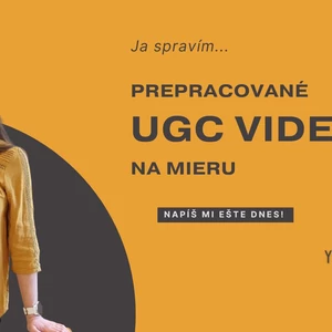 Ja spravím prepracované UGC video pre vás na mieru