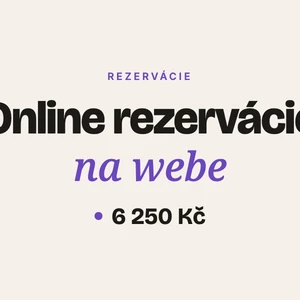 Napojím online rezervácie na váš web a Google profil