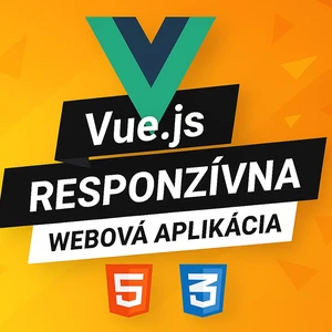 VUE responzívna webová aplikácia