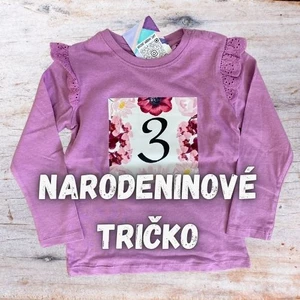 Originálne NARODENINOVÉ tričko