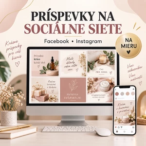     Vytvorím moderné príspevky na Facebook a Instagram