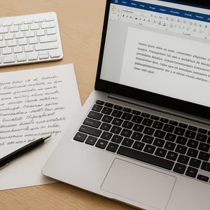 Čisté a spoľahlivé prepísanie poznámok listov a receptov