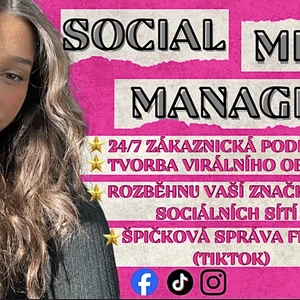 Stanu se Vaším Social Media Managerem a posunu Vaše sítě na vyšší úroveň