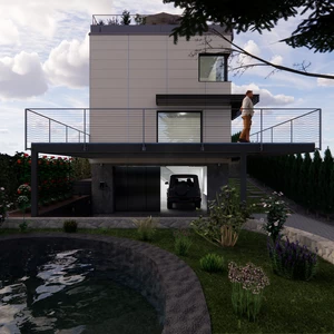 Architektonická štúdia - komplet dokumentácia - bonus 3D model a vizál hmoty