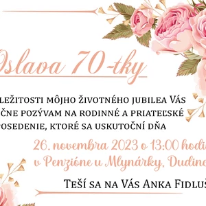 Pozvánky na želanie