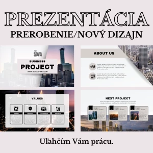 Ja spravím profesionálnu prezentáciu