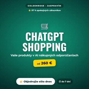Dostanem vaše produkty do ChatGPT Shopping a AI nákupných odporúčaní