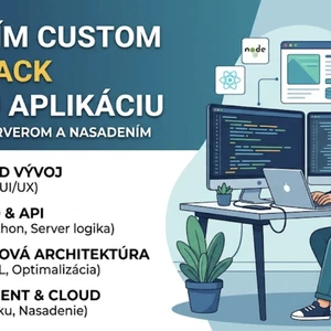 Naprogramujem vašu vlastnú full-stack webovú aplikáciu s databázou a serverom