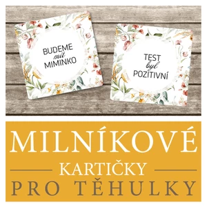 MILNÍKOVÉ KARTIČKY PRO TĚHULKY