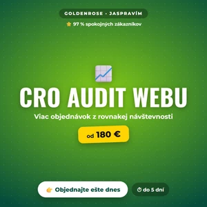 Urobím CRO audit webu – zvýšim konverzný pomer a predaje