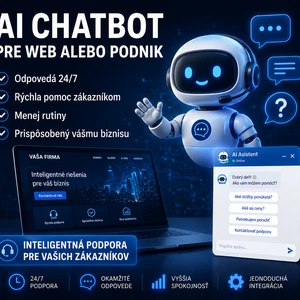 Vytvorím AI chatbota pre váš web a zákaznícku podporu