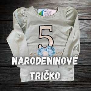 ORIGINÁLNE narodeninové tričko