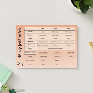 3 - dňový jedálniček