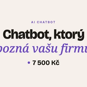 AI chatbot na váš web natrénovaný na vašich podkladoch