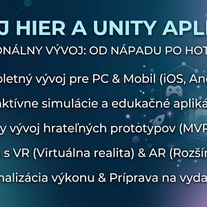 Vývoj hier a Unity aplikácií