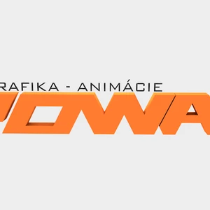 3D logo pre firmu alebo spoločnosť 