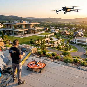 Natáčanie / fotenie dronom - zábery z vtáčej perspektívy