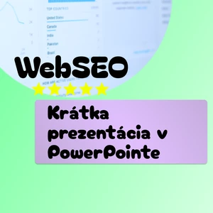 Ja spravím krátku prezentáciu v PowerPointe
