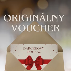 Originálny darčekový poukaz/voucher 