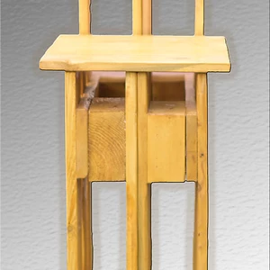 Masívna barová stolička z europaliet